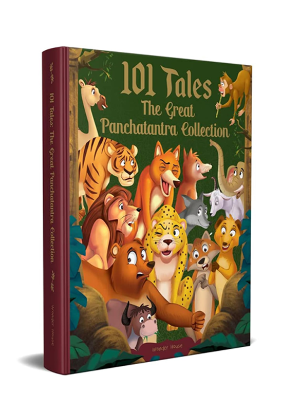 101 Tales The Great Panchatantra Collection - Collection of Witty Moral Stories For Kids For Personality Development (Hardback)