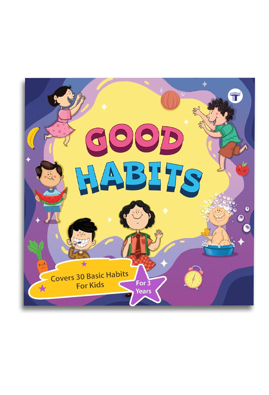 30 Basic Good Habits Book for Kids | Manners Book Encourage Kindness, Discipline, Fitness and Exercise | Children Books for 2 - 6 Year